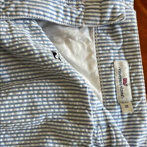 Vineyard Vines Blue and White Striped Shorts